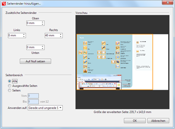 Seitenr�nder zu PDF-Dokumenten hinzuf�gen