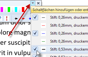 Schaltfl�chen auf der Favoriten-Symbolleiste hinzuf�gen oder entfernen
