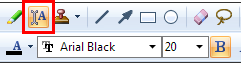 Select Text Tool