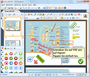 PDF Annotator - PDF-Dateien kommentieren an Ihrem Tablet PC