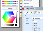 Text Tool Options