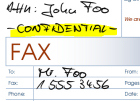 Example of Use: Fax and Notices