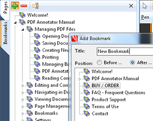 Signet (Bookmarks) - Sautez rapidement � des positions pr�d�finies dans le document, placez vos propres signets ou modifiez ceux existants. - Signet (Bookmarks)