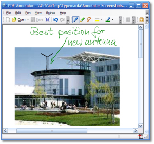 PDF Annotator - Annotation et �dition de fichiers PDF - Exemple d