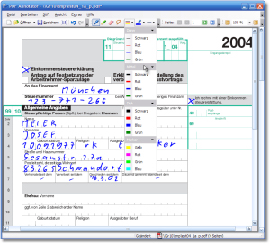 PDF Annotator - Annotation et �dition de fichiers PDF - Exemple d