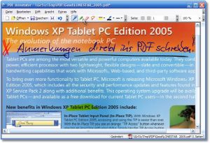 PDF Annotator - Annotation et �dition de fichiers PDF - Directement dans le PDF