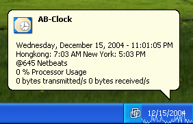 AB-Clock - Clock. Calendar. System Monitor. Alarms. More.